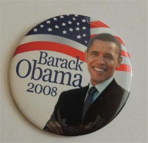 Barack Obama 2008 Campaign Button