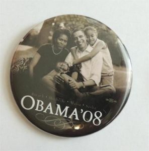 Obama 08 Campaign Button