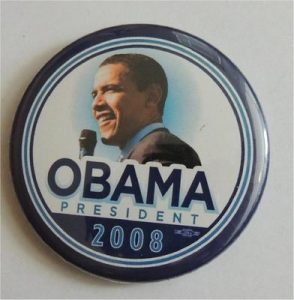 Obama President 2008 Campaign Button