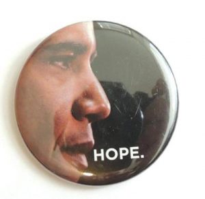 Hope Campaign Button - Barack Obama