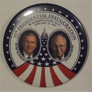 55th Inauguration George W Bush Campaign Button