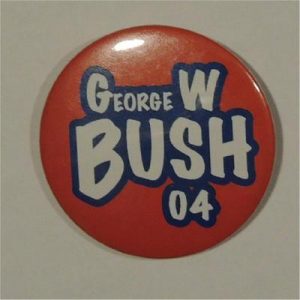 George W. Bush 04 Campaign Button