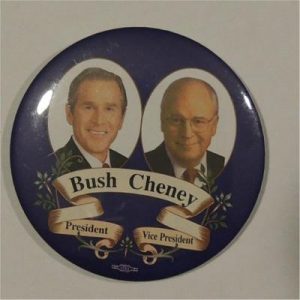 Bush Cheney President Vice President Campaign Button