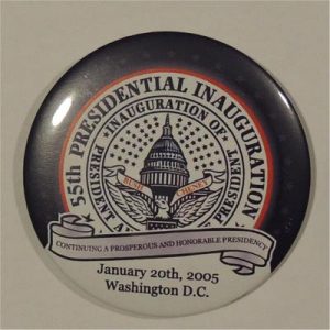 55th Presidential Inauguration Campaign Button