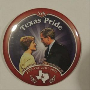 Texas Pride George W. Bush Campaign Button