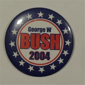 George W Bush 2004 Campaign Button