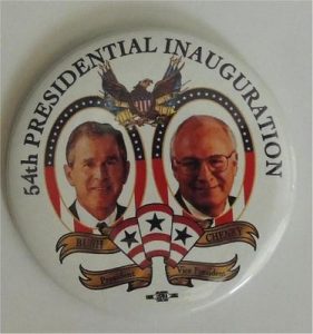 George W Bush - 54th Presidential Inauguration Campaign Button